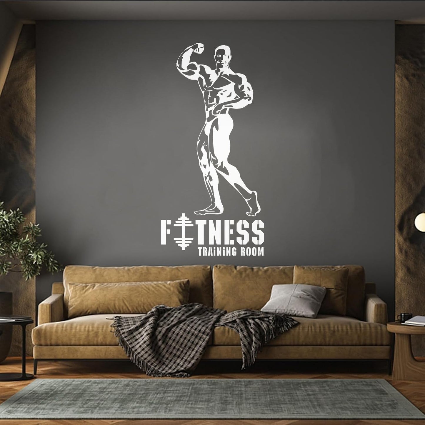 Training Fitnesscenter Bodybuilding Gymnastics Sports Engraving Decals Multi Color Selection