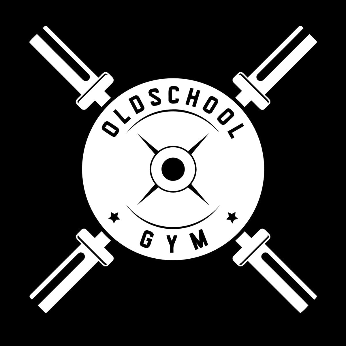 Fine Carving Stickers Workout Training Hall Oldschool Gymnastics Store Decoration