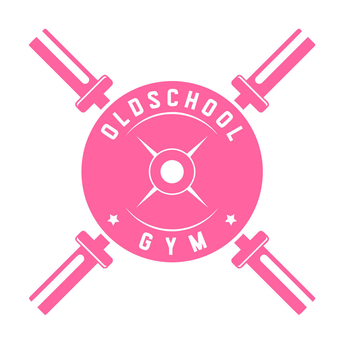 Fine Carving Stickers Workout Training Hall Oldschool Gymnastics Store Decoration