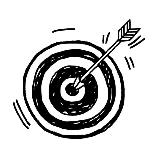 Fine Carving Stickers Arrow Bow Target Sport Can Modify And Add Information