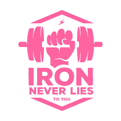 Mural And Wall Vinyl Decal Iron Fitnesscenter Bodybuilding Motivation Training Art Decoration