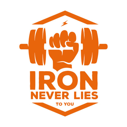 Mural And Wall Vinyl Decal Iron Fitnesscenter Bodybuilding Motivation Training Art Decoration
