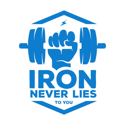 Mural And Wall Vinyl Decal Iron Fitnesscenter Bodybuilding Motivation Training Art Decoration