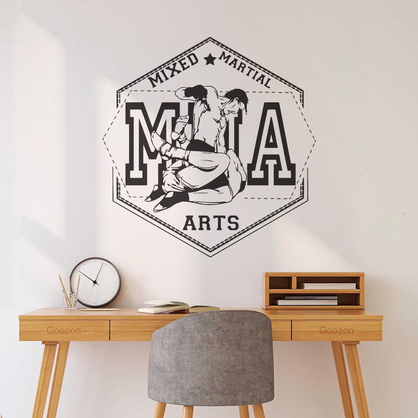 Lettering Stickers Sport Training Ring Mma Fighting Martial Arts Personalized Customization