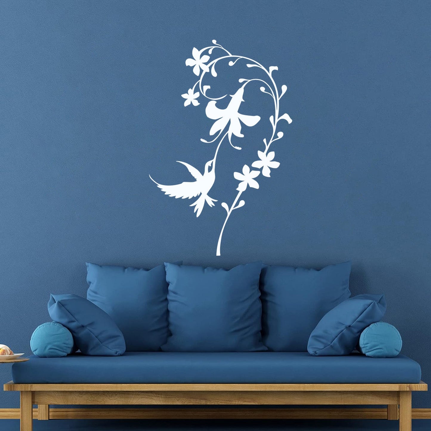 Vinyl Wall Stickers Bird Flower Beautiful Home Personalized Customization