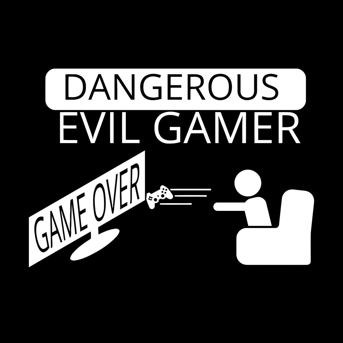 Fine Carving Decals Game Over Joystick Gaming Boy'S Tattoo Culture