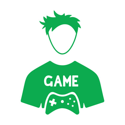 Fine Carving Decals Game Video Game Kids Boy Play Art Mural Painting