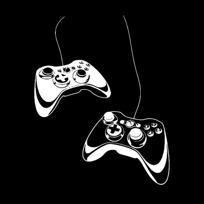 Joystick Video Game Play Gaming Boys Lettering Decals Glass Stickers