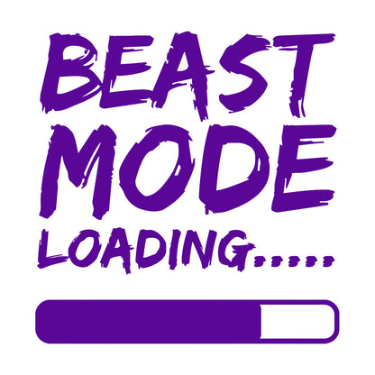 Wall Decals Paster Paper Phrase Beast Mode Loading Teen Boy Room Wall Beautification