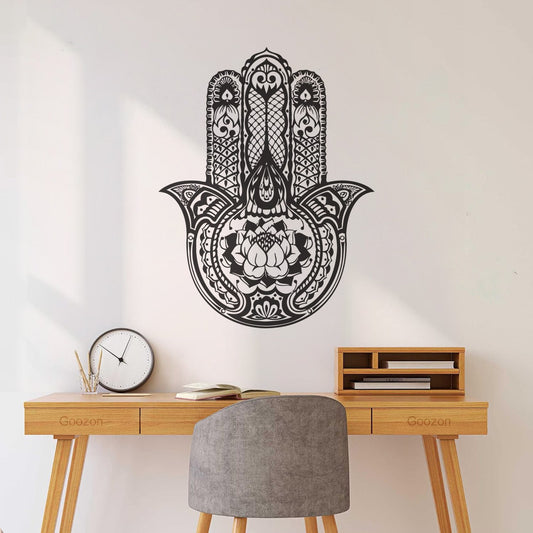 Wall Stickers Hamsa Amulet Talisman Arabic Cool Art Mural Painting