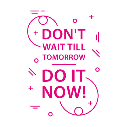 Fine Carving Decals Motivation Quote Inspire Room Car Body Decoration