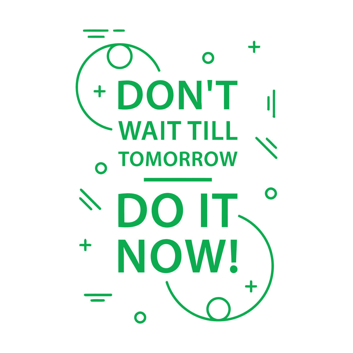 Fine Carving Decals Motivation Quote Inspire Room Car Body Decoration