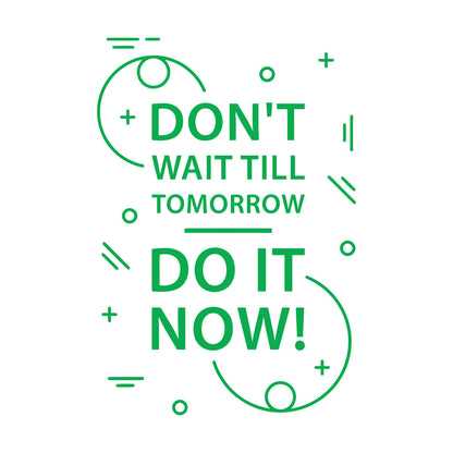 Fine Carving Decals Motivation Quote Inspire Room Car Body Decoration