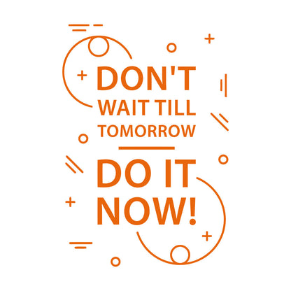 Fine Carving Decals Motivation Quote Inspire Room Car Body Decoration