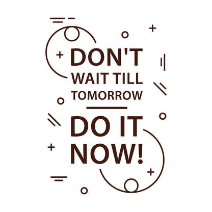 Fine Carving Decals Motivation Quote Inspire Room Car Body Decoration