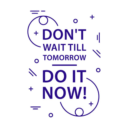 Fine Carving Decals Motivation Quote Inspire Room Car Body Decoration