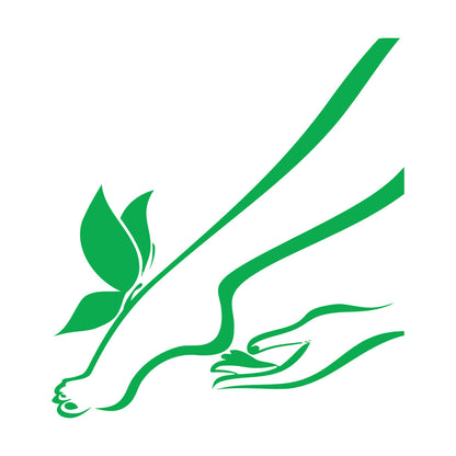 Wall Stickers Foot Leg And Butterfly Romantic Personalized Customization