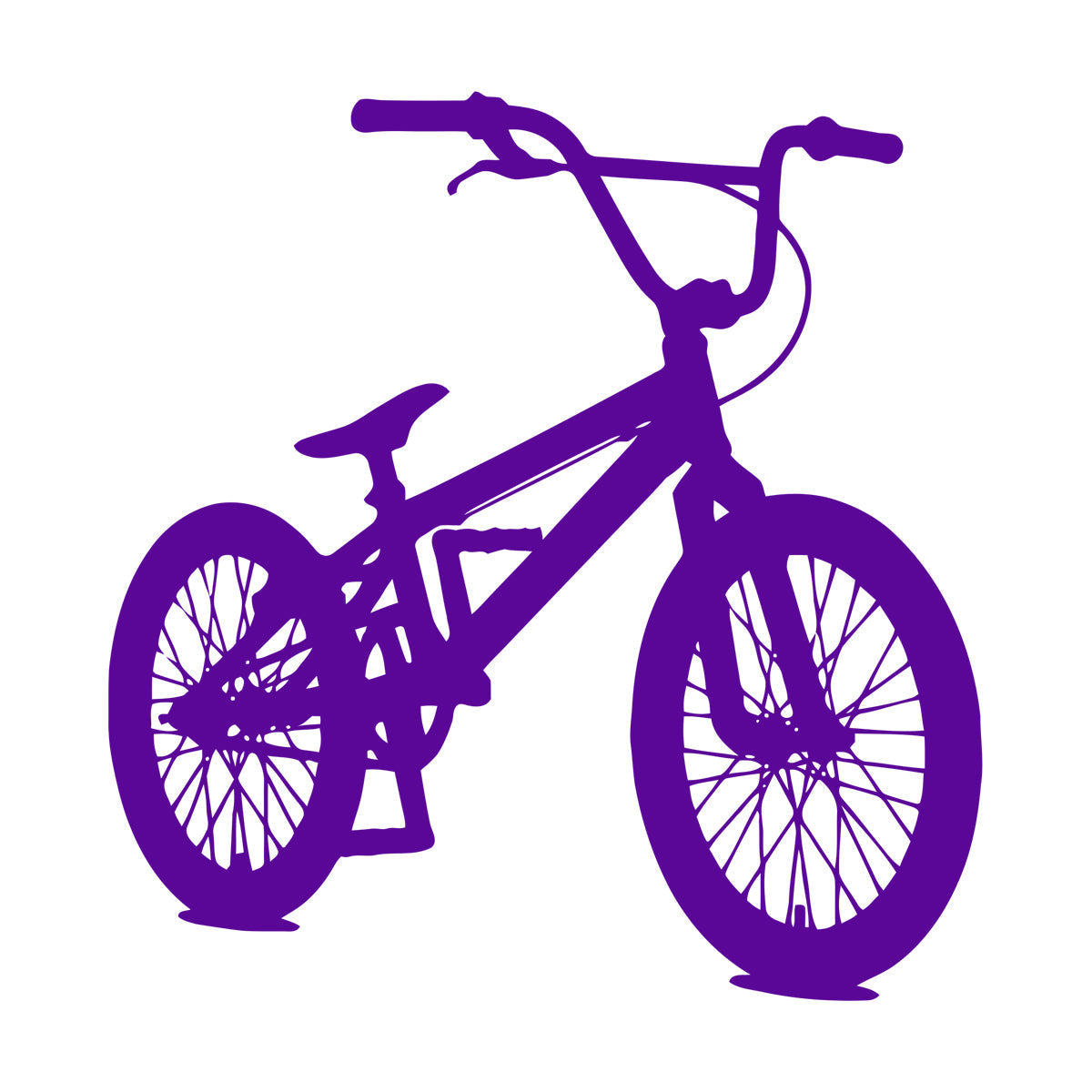 Lettering Decals Bicycle Children Boys Girls Sports Bike Store Decoration