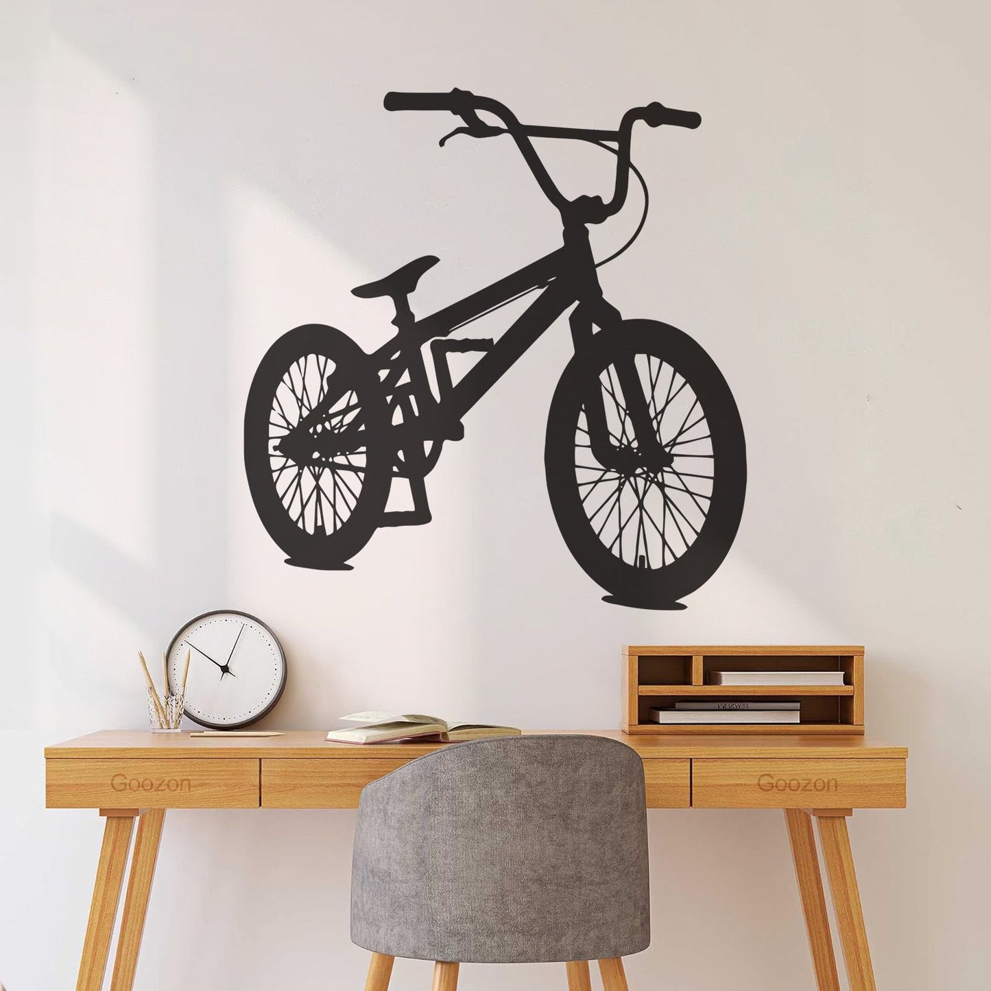 Lettering Decals Bicycle Children Boys Girls Sports Bike Store Decoration