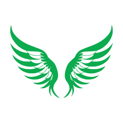 Mural And Wall Vinyl Decal Angel Wings And Isolated Icon Car Body Decoration
