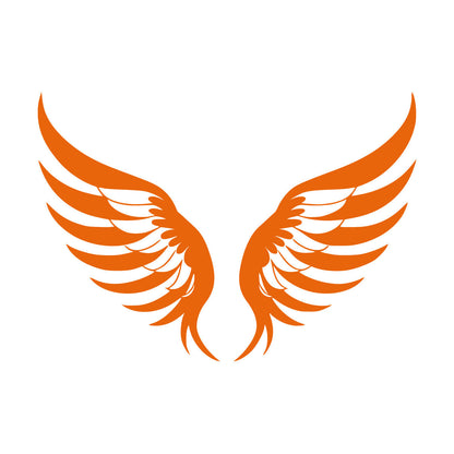 Mural And Wall Vinyl Decal Angel Wings And Isolated Icon Car Body Decoration