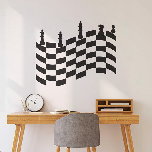 Vinyl Wall Stickers Chess Pieces On A Tattoo Culture