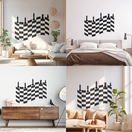 Vinyl Wall Stickers Chess Pieces On A Tattoo Culture