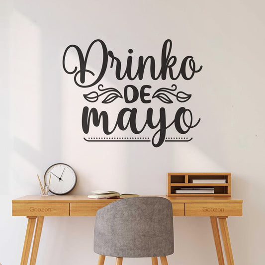 Wall Decals Paster Paper Drinko De Mayo Personalized Customization