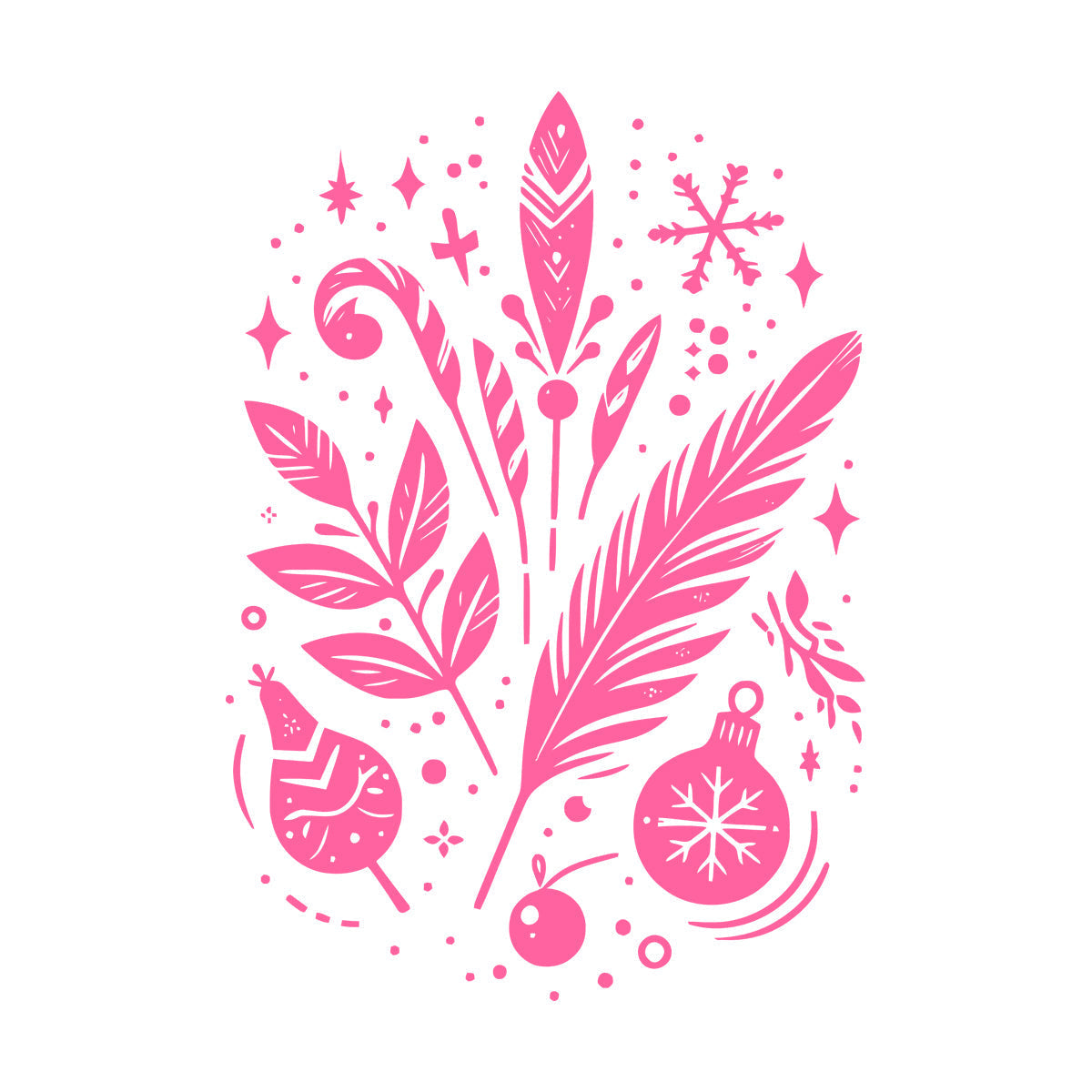 Wall Decals Elegant And Festive Feathers Ornaments And Botanical Elements In A Graceful Design Tattoo Culture