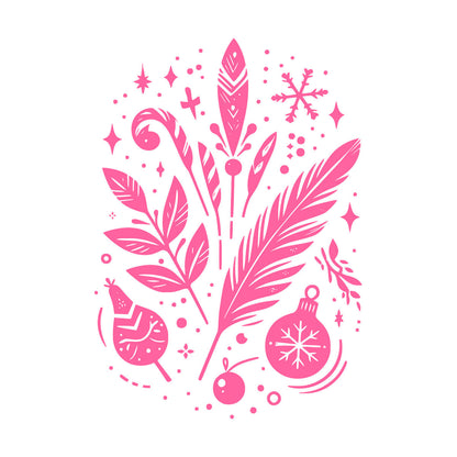 Wall Decals Elegant And Festive Feathers Ornaments And Botanical Elements In A Graceful Design Tattoo Culture