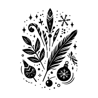 Wall Decals Elegant And Festive Feathers Ornaments And Botanical Elements In A Graceful Design Tattoo Culture