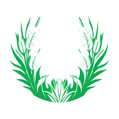 Vinyl Wall Stickers Elegant Floral Pattern With Leaves Feathers Can Modify And Add Information