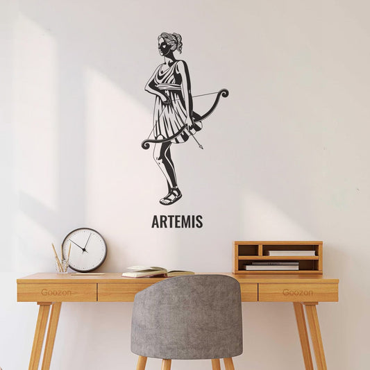 Vinyl Wall Stickers Greek Gods Set Equipped With Transfer Film Kit